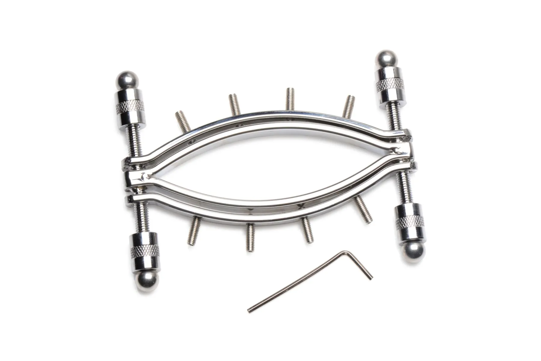 master-series-spread-em-poker-vagina-clamp-with-adjustable-pressure-screws-2 master-series-spread-em-poker-vagina-clamp-with-adjustable-pressure-screws-2