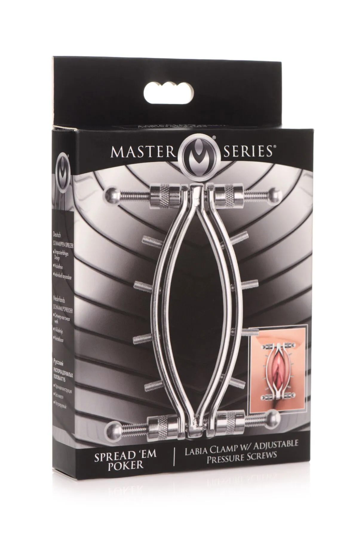 master-series-spread-em-poker-vagina-clamp-with-adjustable-pressure-screws-5 master-series-spread-em-poker-vagina-clamp-with-adjustable-pressure-screws-5