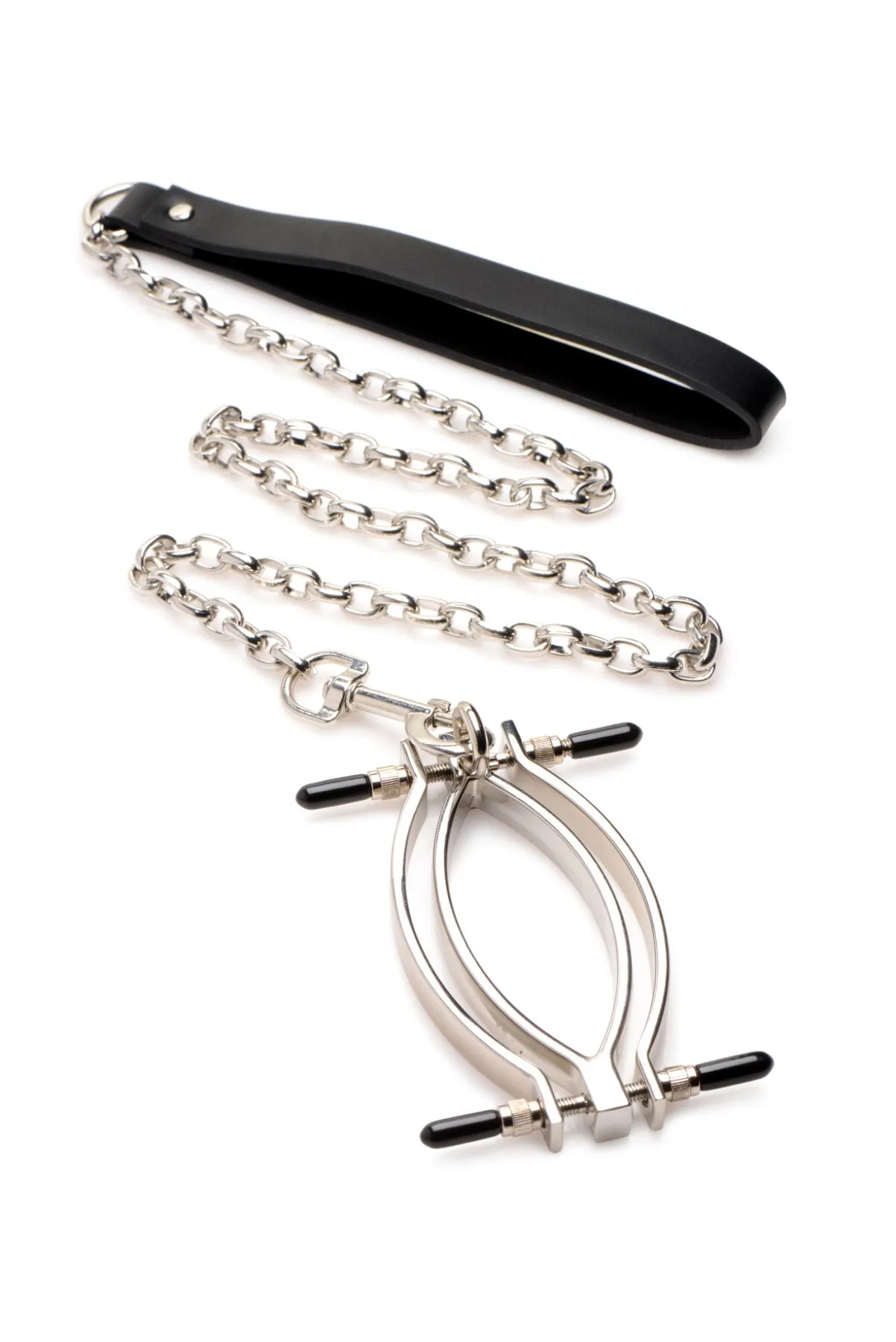 master-series-pussy-tugger-adjustable-vagina-clamp-with-chain-default master-series-pussy-tugger-adjustable-vagina-clamp-with-chain-default