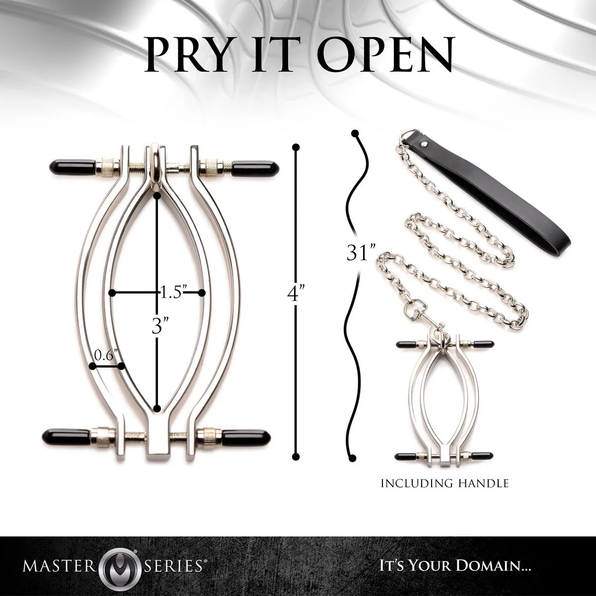 master-series-pussy-tugger-adjustable-vagina-clamp-with-chain-4 master-series-pussy-tugger-adjustable-vagina-clamp-with-chain-4