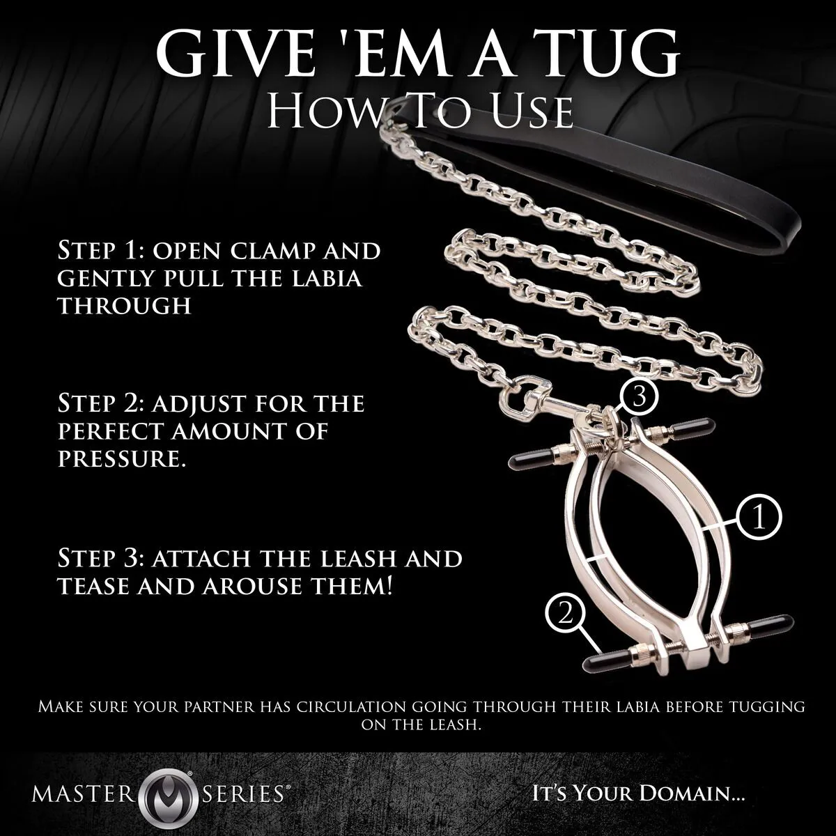 master-series-pussy-tugger-adjustable-vagina-clamp-with-chain-5 master-series-pussy-tugger-adjustable-vagina-clamp-with-chain-5